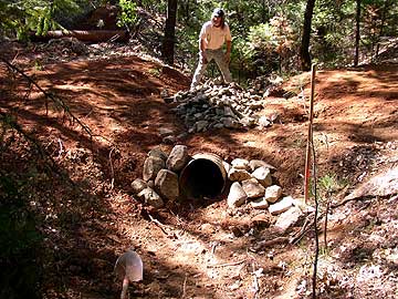 Replaced Culvert